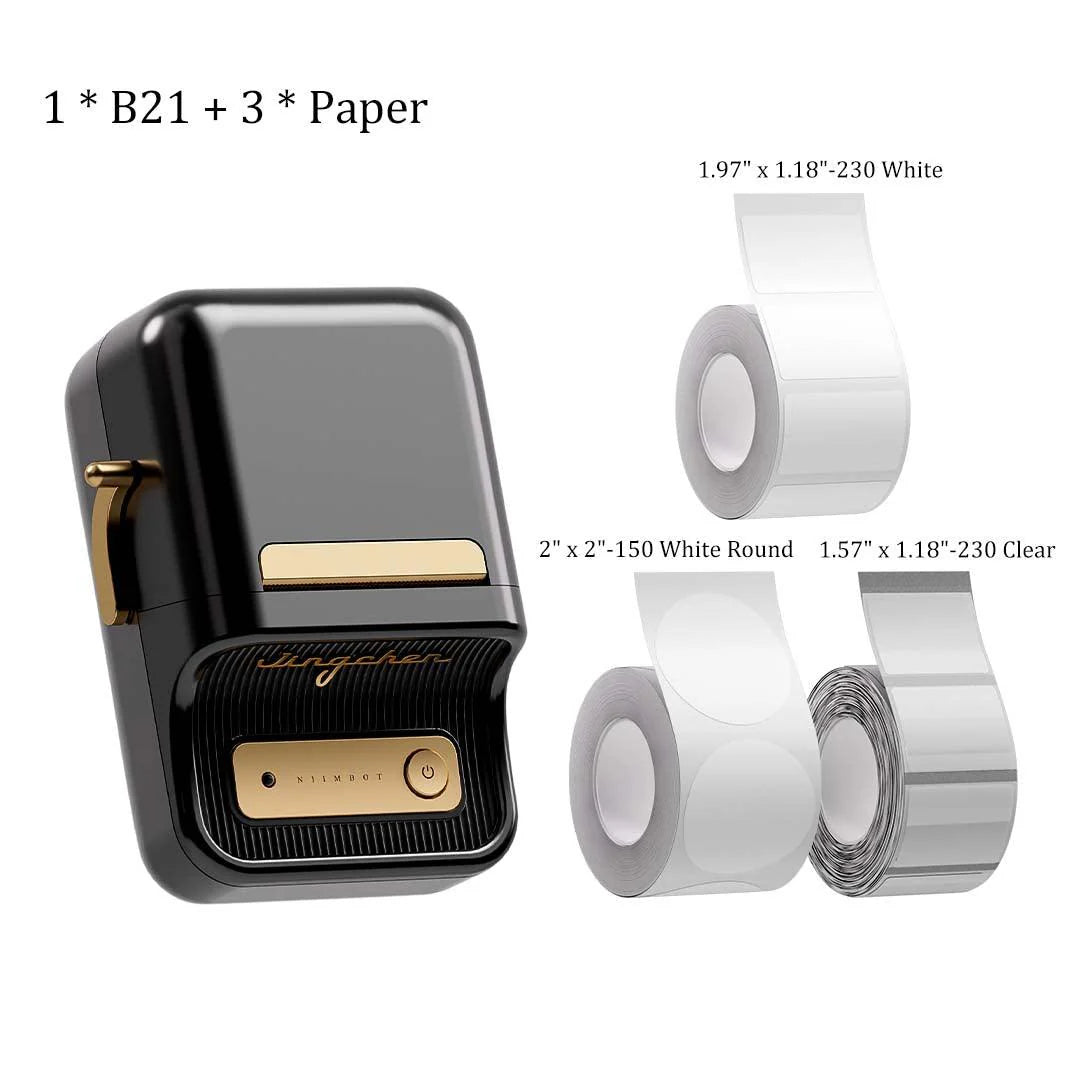 B21 Bluetooth Thermal Labels Printer