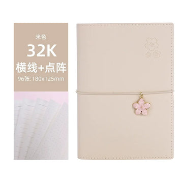 Sakura Garden Whisper Notebook [horizontal line + dot matrix])