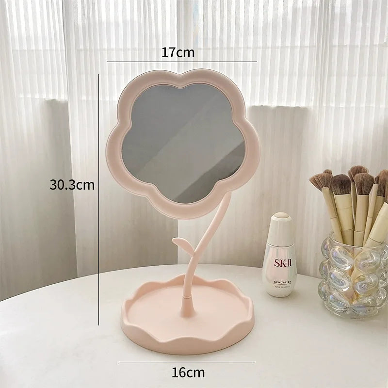 Tulip Glow Beauty Makeup Mirror - Pink