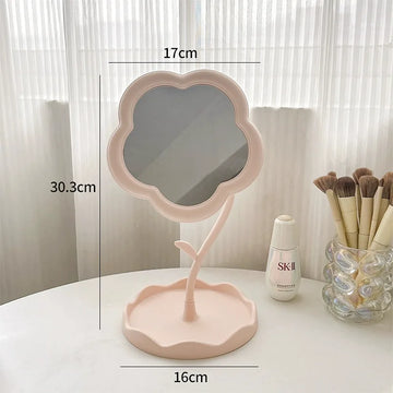 Tulip Glow Beauty Makeup Mirror - Pink