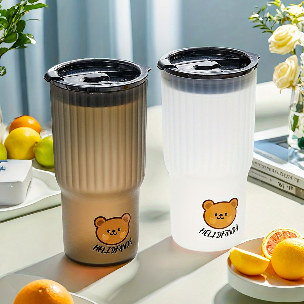WORTHBUY 650ml Leak-Proof &amp; Heat-Resistant Water Bottle – Large Capacity Travel Tumbler