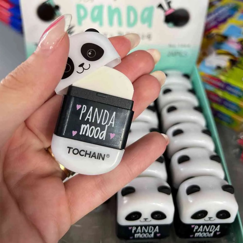 Panda Eraser &amp; Sharpener Set – 2-in-1 Multi-Functional Pencil Cutter (1/2/3PCS)
