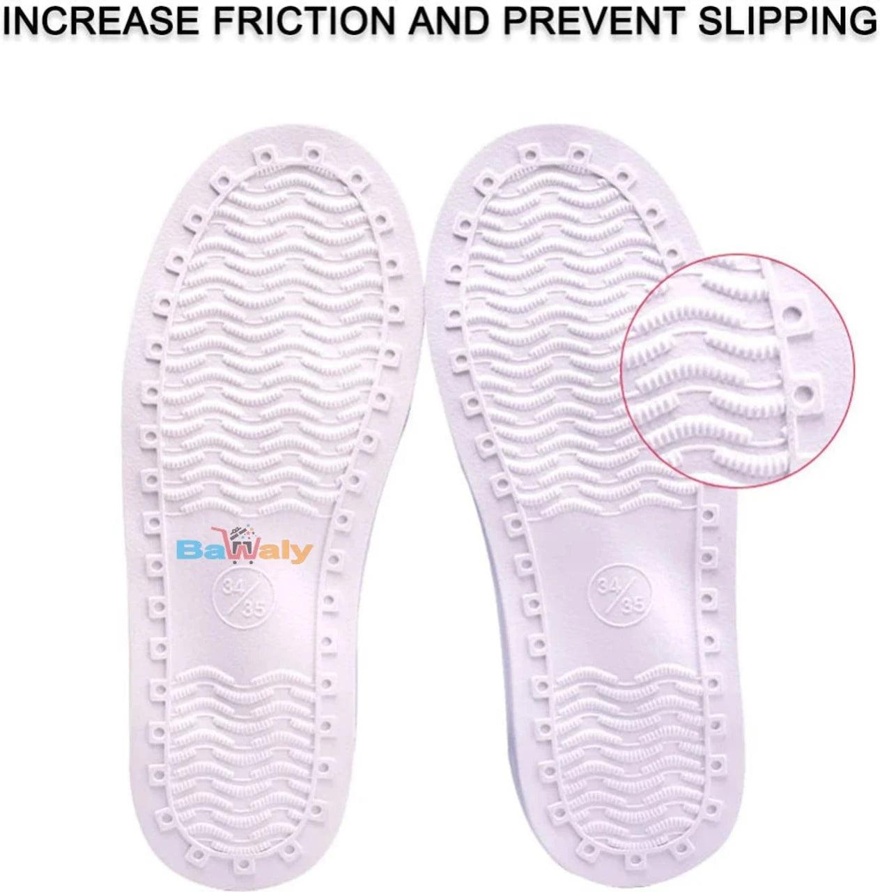 Rain Boot Shoe Covers - PVC Rubber Sole Overshoes Protectors for Cycling Camping Travel